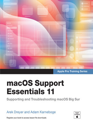 cover image of macOS Support Essentials 11--Apple Pro Training Series